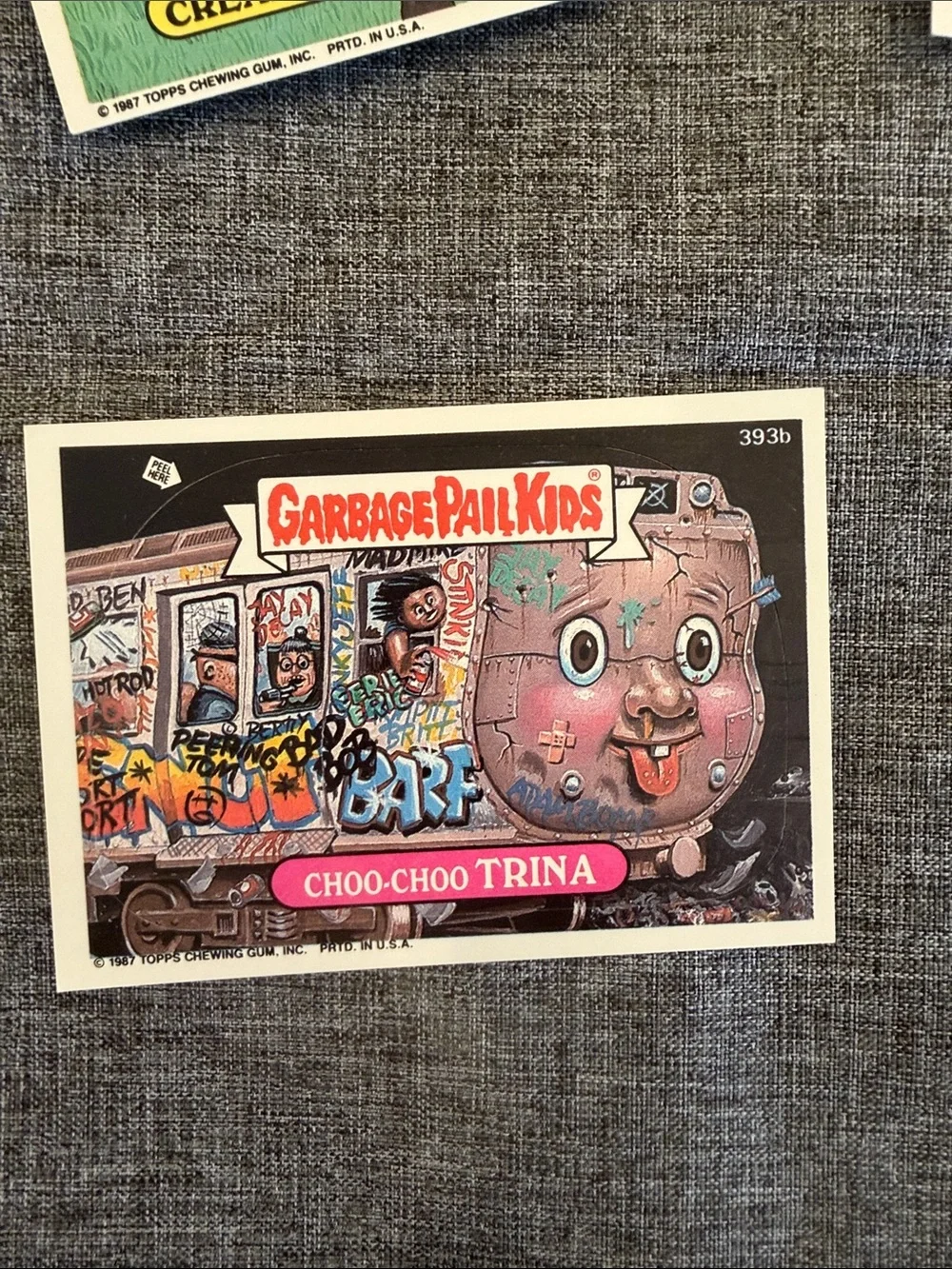 Vintage Garbage Pail Kids Trading Cards Lot of 31. Colorful Assortment series 10